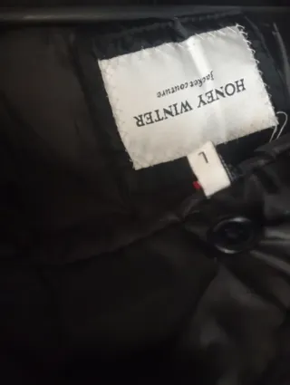 Plumas mujer largo negro