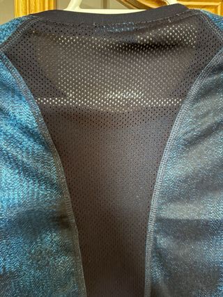 Camiseta deportiva hombre DOMYOS azul