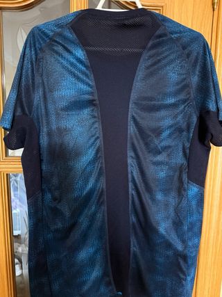 Camiseta deportiva hombre DOMYOS azul