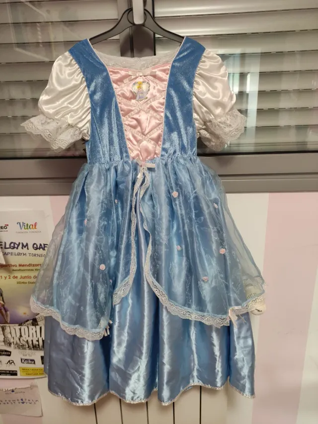 Vestido Cenicienta Reversible 6 años