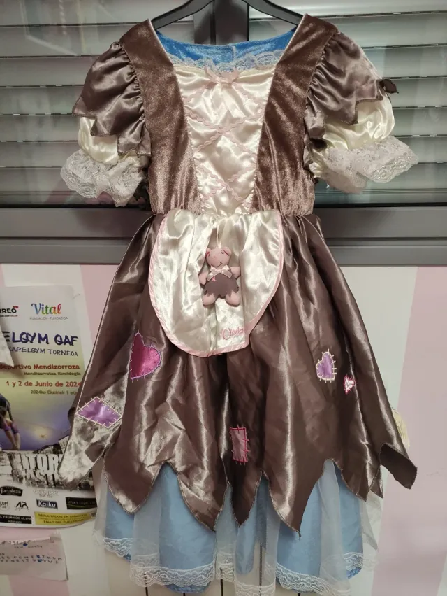 Vestido Cenicienta Reversible 6 años