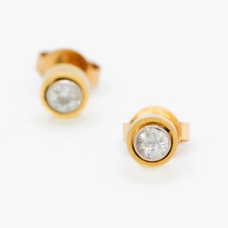 Pendientes Oro 18K con Brillante