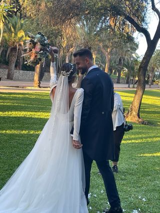 Tiara de Novia de Plata