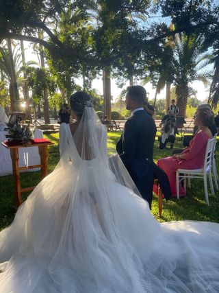 Tiara de Novia de Plata