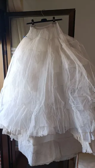 Can can novia vestido princesa