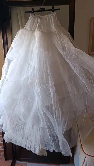 Can can novia vestido princesa