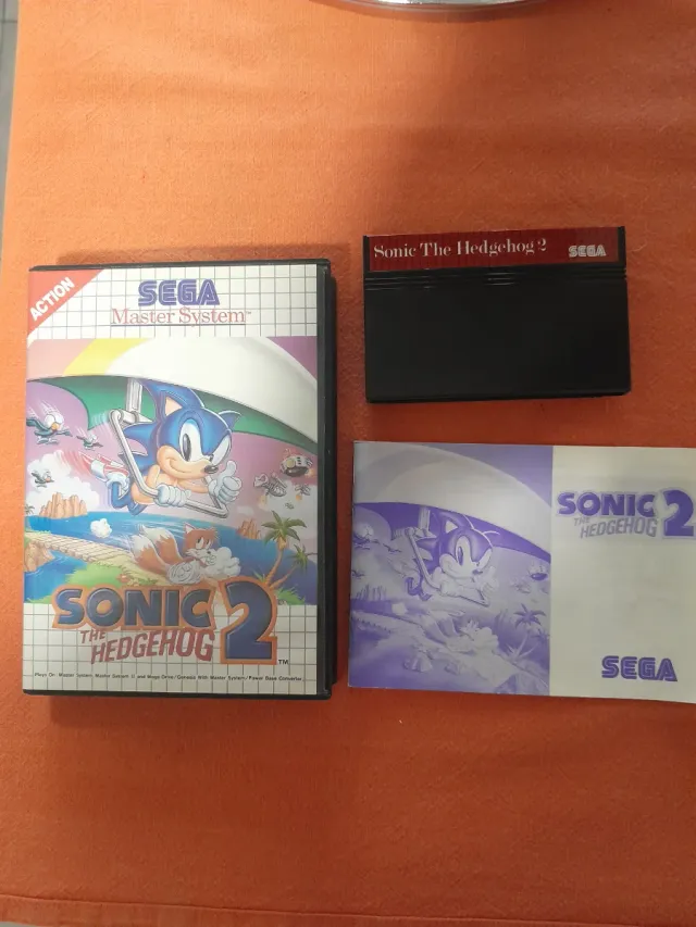 Sonic 2 Sega Master System Completo