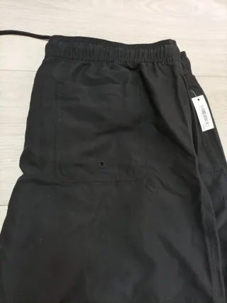 Bañador Negro Malla Forro XXL