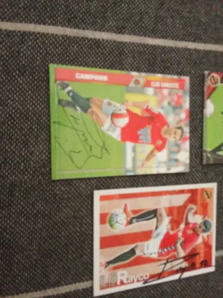 Cromos Nàstic Tarragona firmados