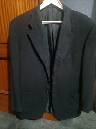 Americana Corneliani Hombre Talla 52 Negra