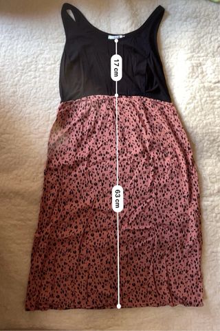 Vestido premamá con jersey manga larga a juego