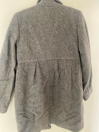 Chaqueta larga gris Kids