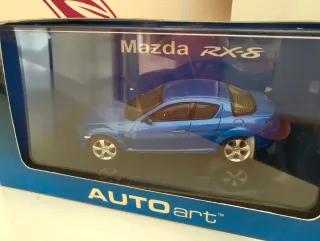 ÚLTIMA UNIDAD!! Mazda RX8 Autoart 1:43 Azul