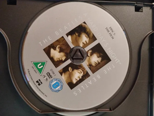 DVD The Beatles A Hard Day's Night