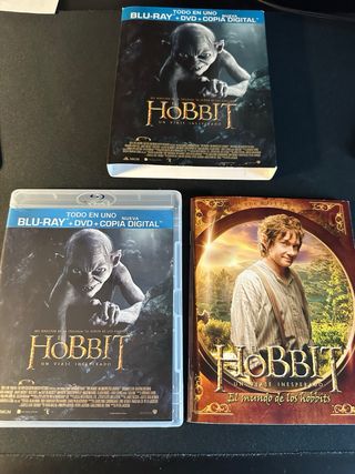 El Hobbit: Un Viaje Inesperado Blu-ray+DVD+Libro