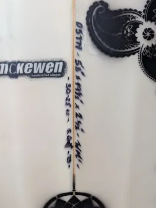 Tabla de surf de fibra 5.8 Mt Woodgee