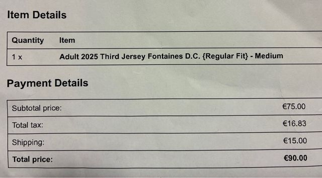 Camiseta Fontaines D.C. Bohemian FC O'Neills