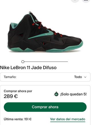 Nike LeBron 11 Jade Difuso