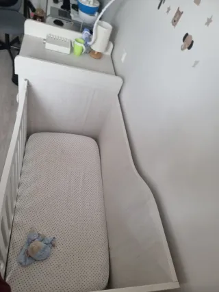 Cuna convertible a cama