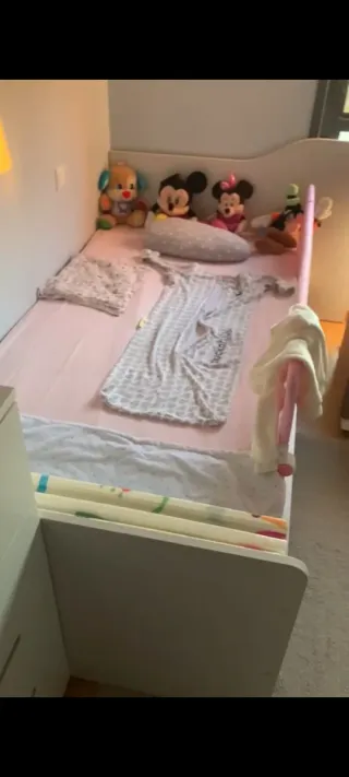 Cuna convertible a cama