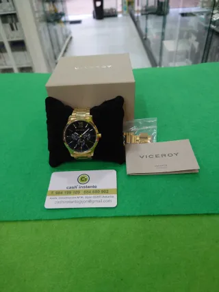 Reloj Viceroy 401187 Dorado y Negro