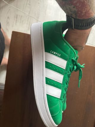 Zapatillas Adidas Campus Verdes Talla 44