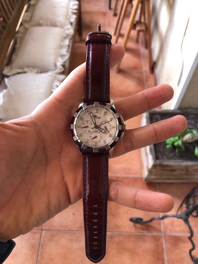 Reloj LOTUS 15746 Marrón/Morado