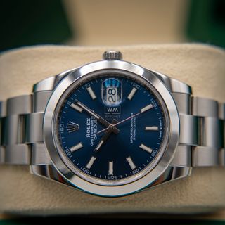 Rolex Datejust 126300 Oyster Esf Azul Usado 2020