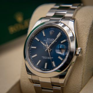 Rolex Datejust 126300 Oyster Esf Azul Usado 2020