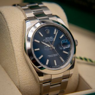 Rolex Datejust 126300 Oyster Esf Azul Usado 2020