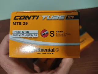 1 camara aire Continental cotitube 29" Válvula Fin