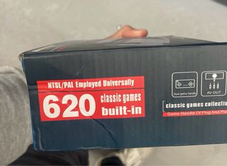 Consola Mini Juegos Retro 620 Clásicos