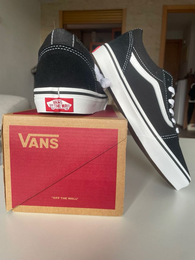 Vans Negras Talla 37 Nuevas