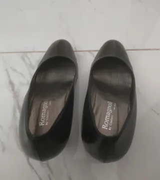 Scarpe con tacco Romagnoli nere