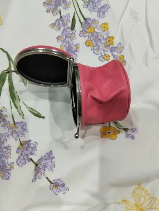 Monedero Paco Lobo Coral Rosado