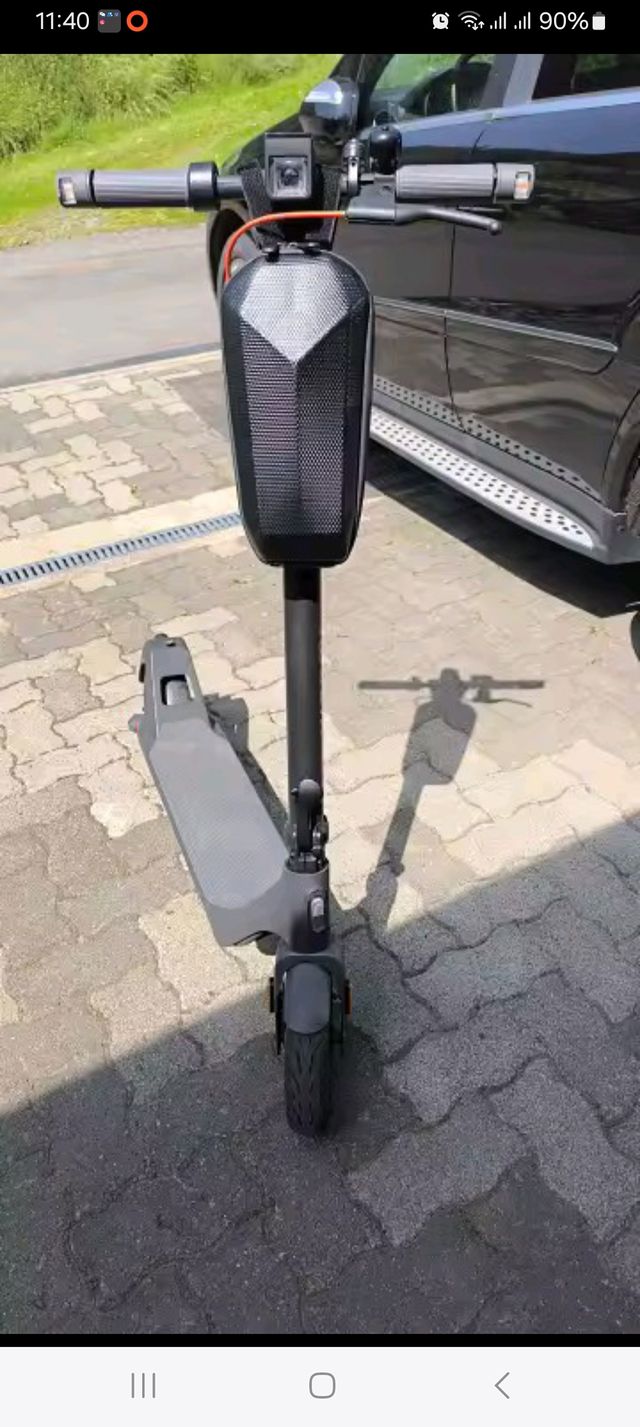 Borsa per scooter elettrico nero nuovo