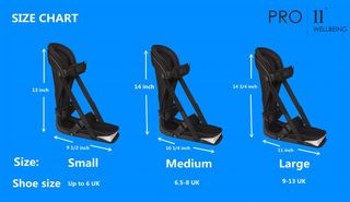 Férula Nocturna Fascitis Plantar Talla S NUEVO