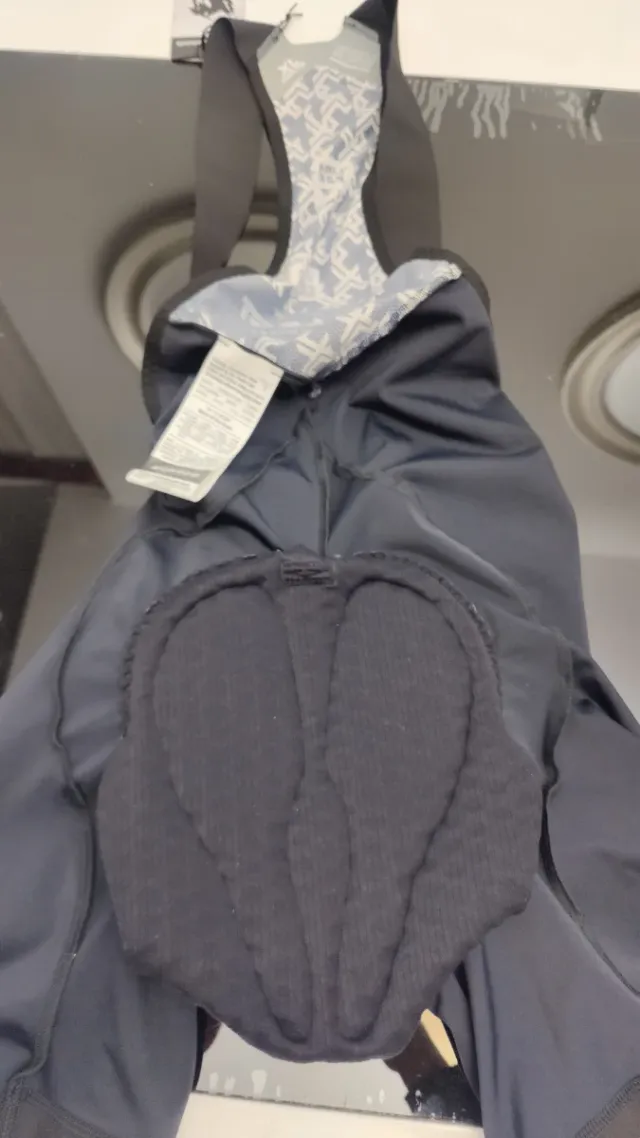 Culote Assos Talla XL Negro y Blanco