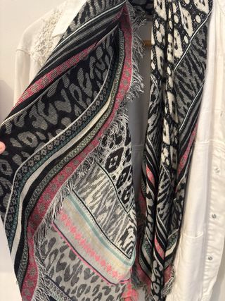 cazadora denim blanca Desigual