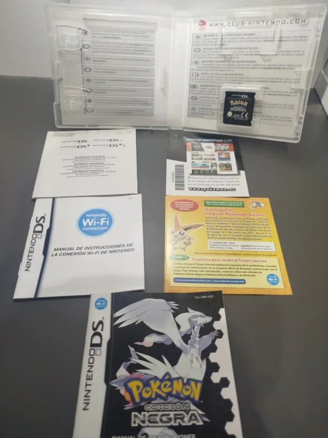 Pokémon Edición Negra Nintendo DS