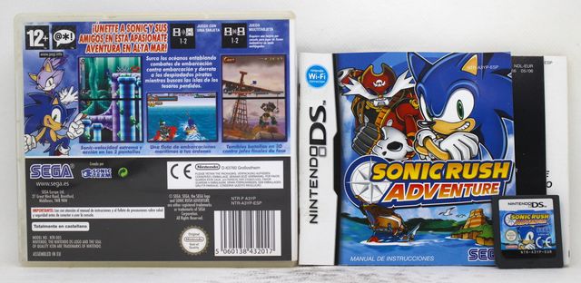 Sonic Rush Adventure - Nintendo DS - PAL España
