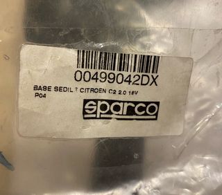 Bases Sparco Asiento Citroen