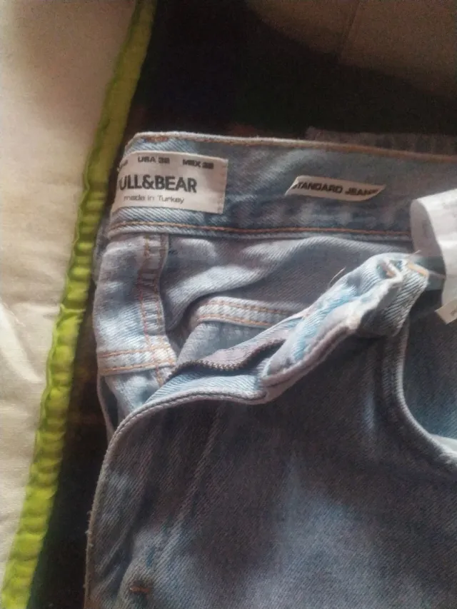 Lote 4 Pantalones Hombre Beige, Azul, Gris