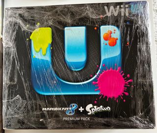 Nintendo Wii U Mario Kart 8 + Splatoon Premium Pack