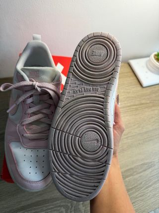 Zapatillas Nike Air Force 1 Rosa y Blanco
