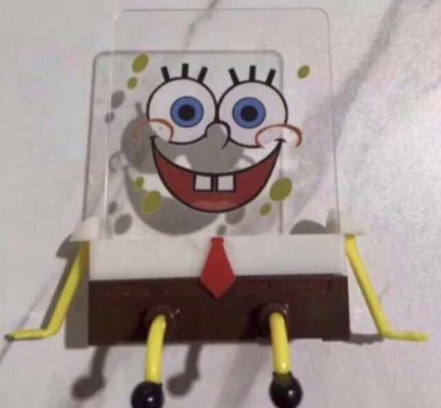 Soporte Bob Esponja para esponja