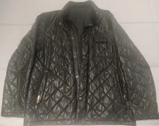 Cazadora Barbour acolchada negra