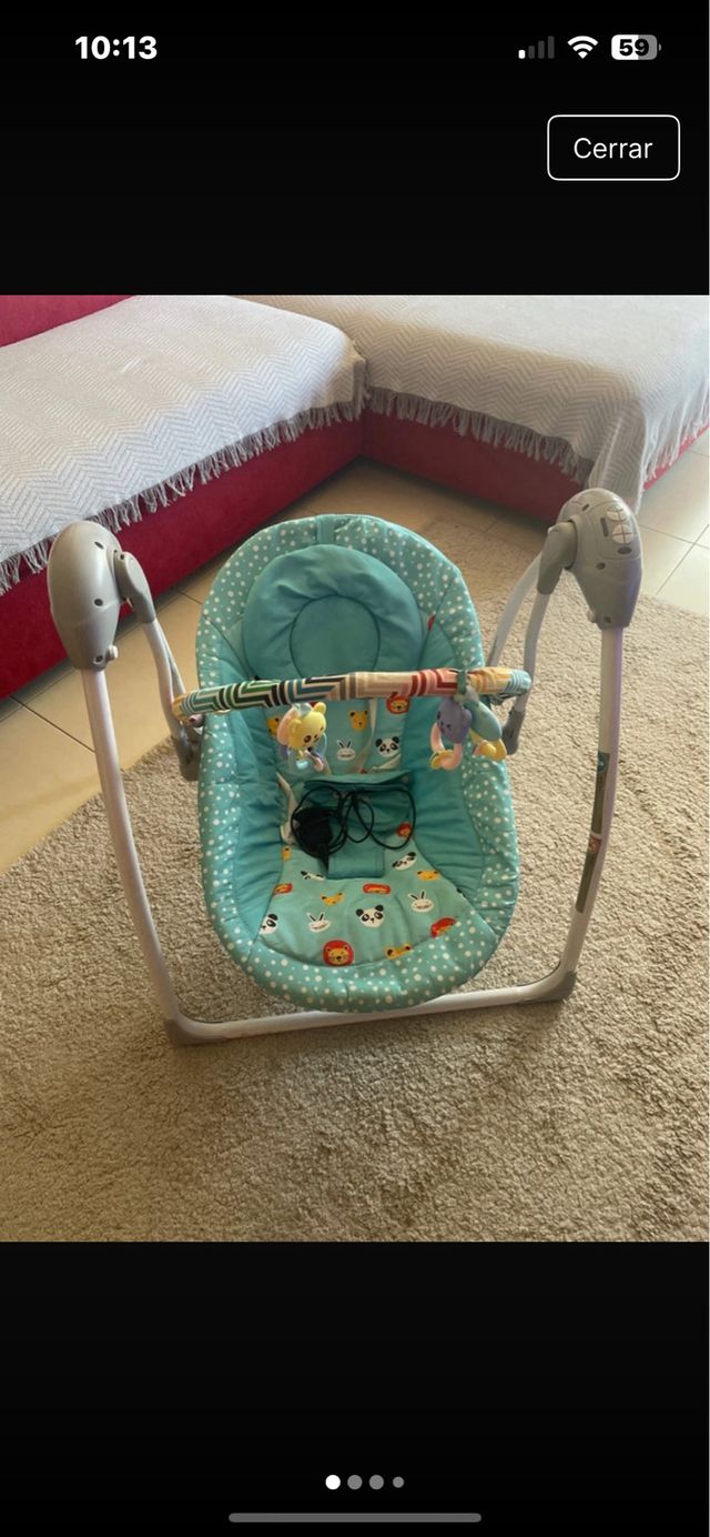 Columpio balancín para bebé