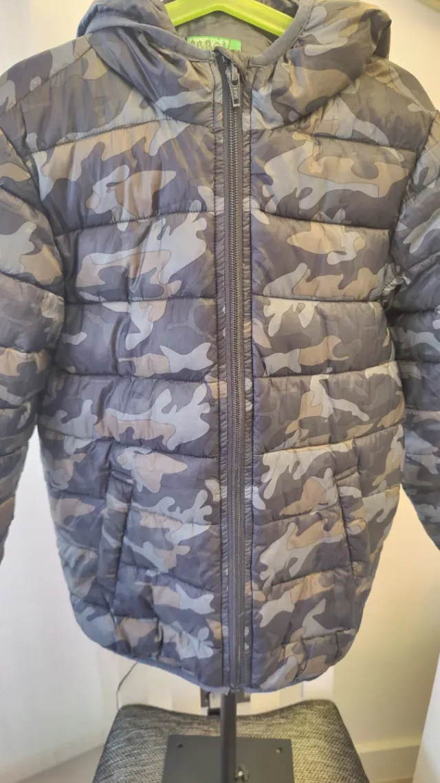 Abrigo Benetton camuflaje T8