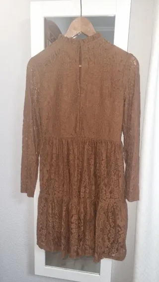 Vestido encaje marrón Molly Bracken